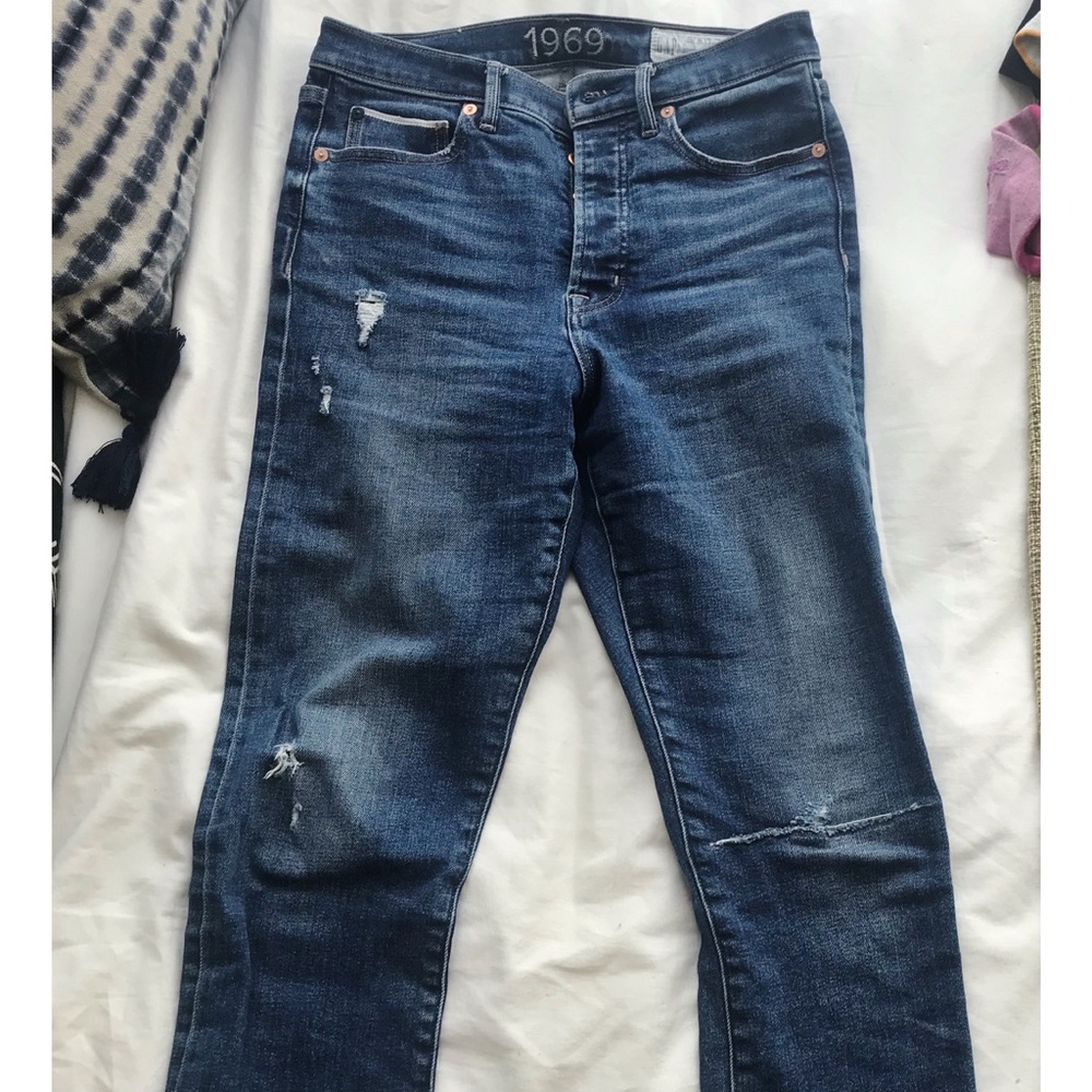 Gap limited edition Japanese crop denim
